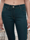 719900-722-69 - Gina Damenjeans Straight Fit in  Petrol