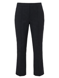 866200-780-8 Damen Flared Schlupfhose aus Minimal-Jacquardstretch