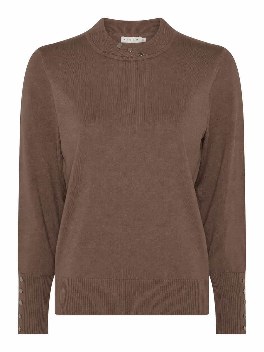 126163 -Strickpullover in Braun
