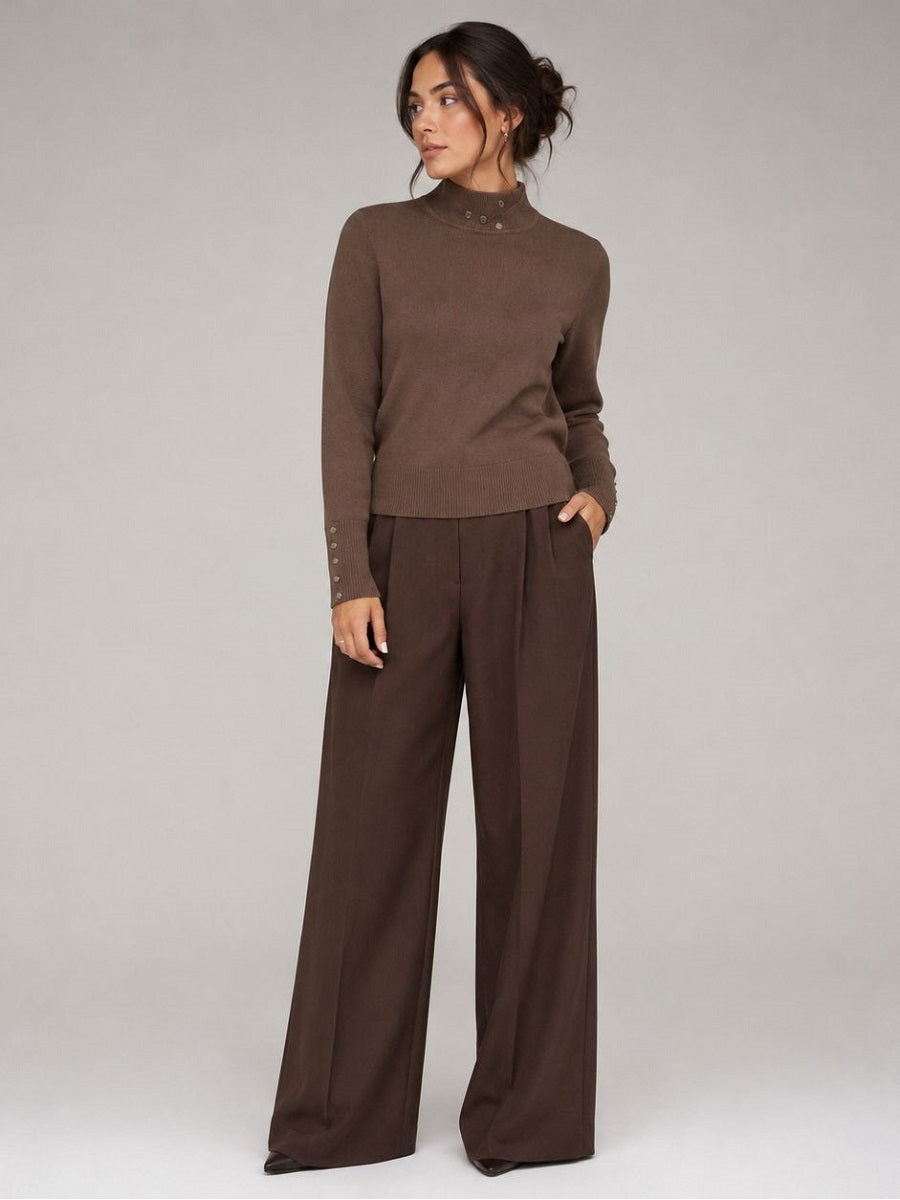 126163 -Strickpullover in Braun