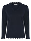 168-115-10 Damen Strickpullover aus Viskose-Mix