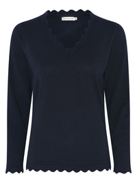 168-115-10 Damen Strickpullover aus Viskose-Mix