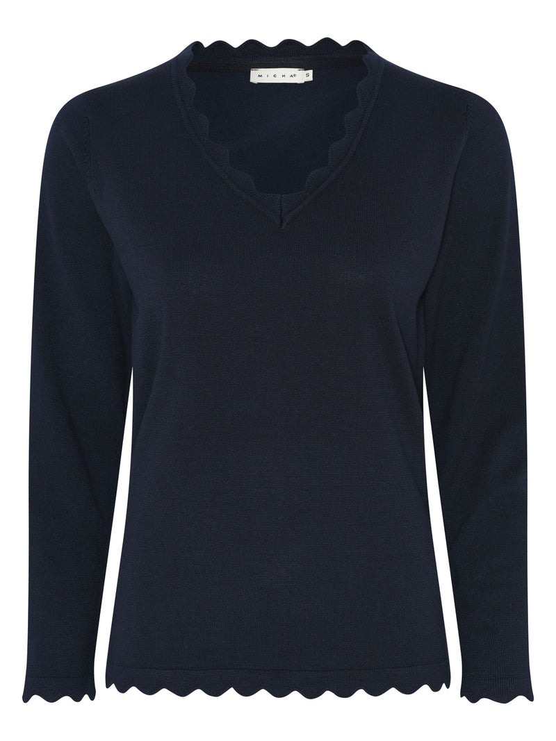 168-115-10 Damen Strickpullover aus Viskose-Mix