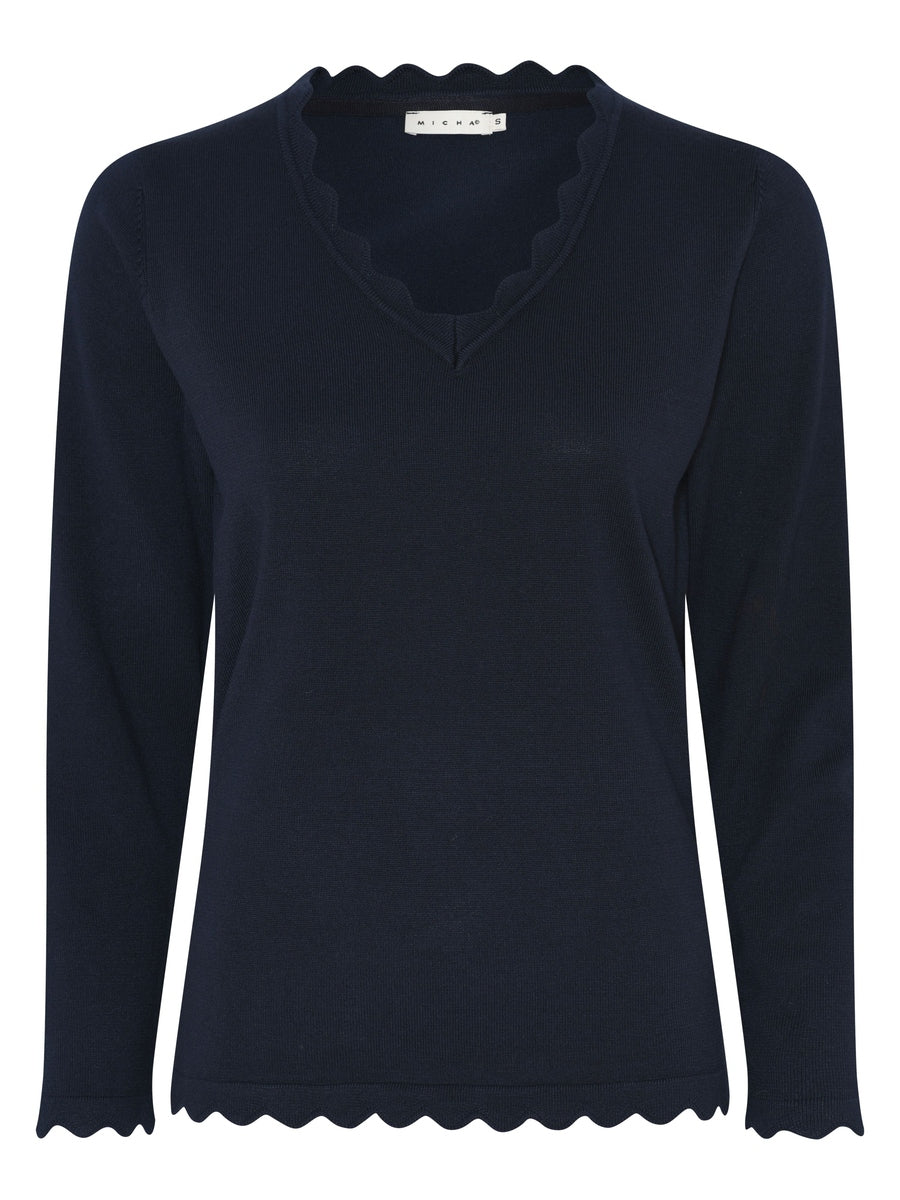 168-115-10 Damen Strickpullover aus Viskose-Mix