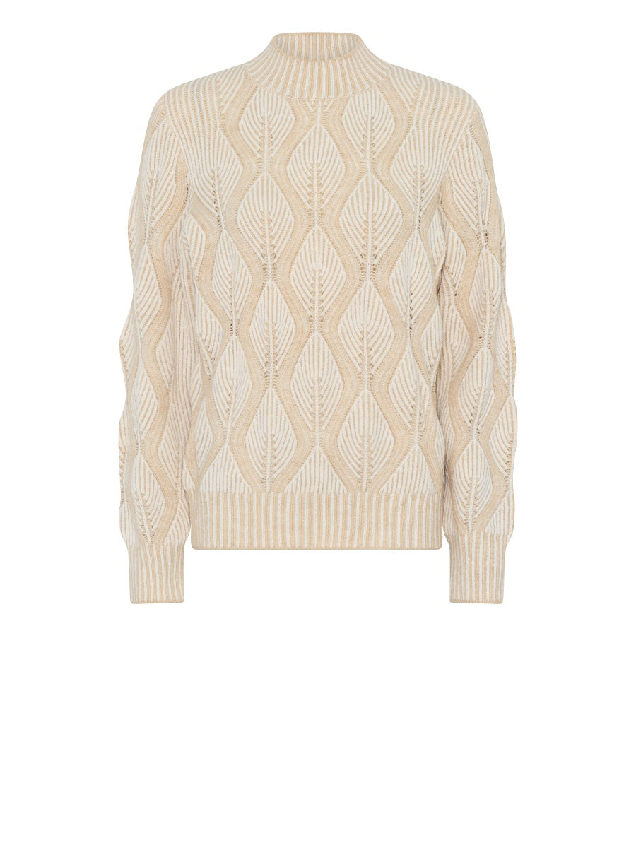 179157  Strickpullover mit Strukturmuster