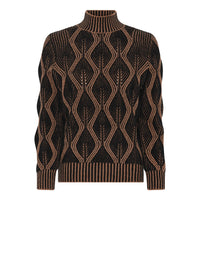 179157  Strickpullover mit Strukturmuster