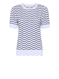 181152-874 Damenstrickpulli aus Baumwolle