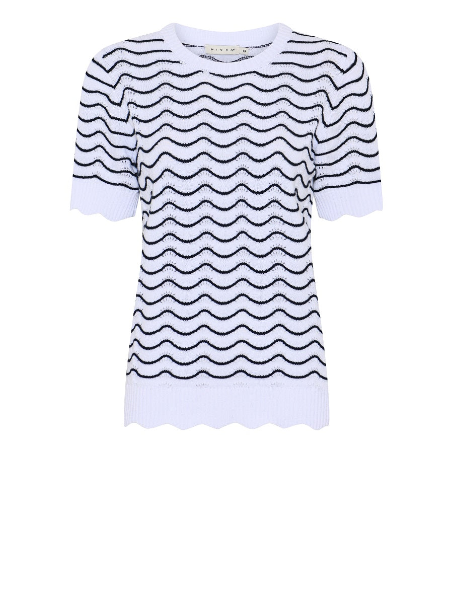 181152-874 Damenstrickpulli aus Baumwolle