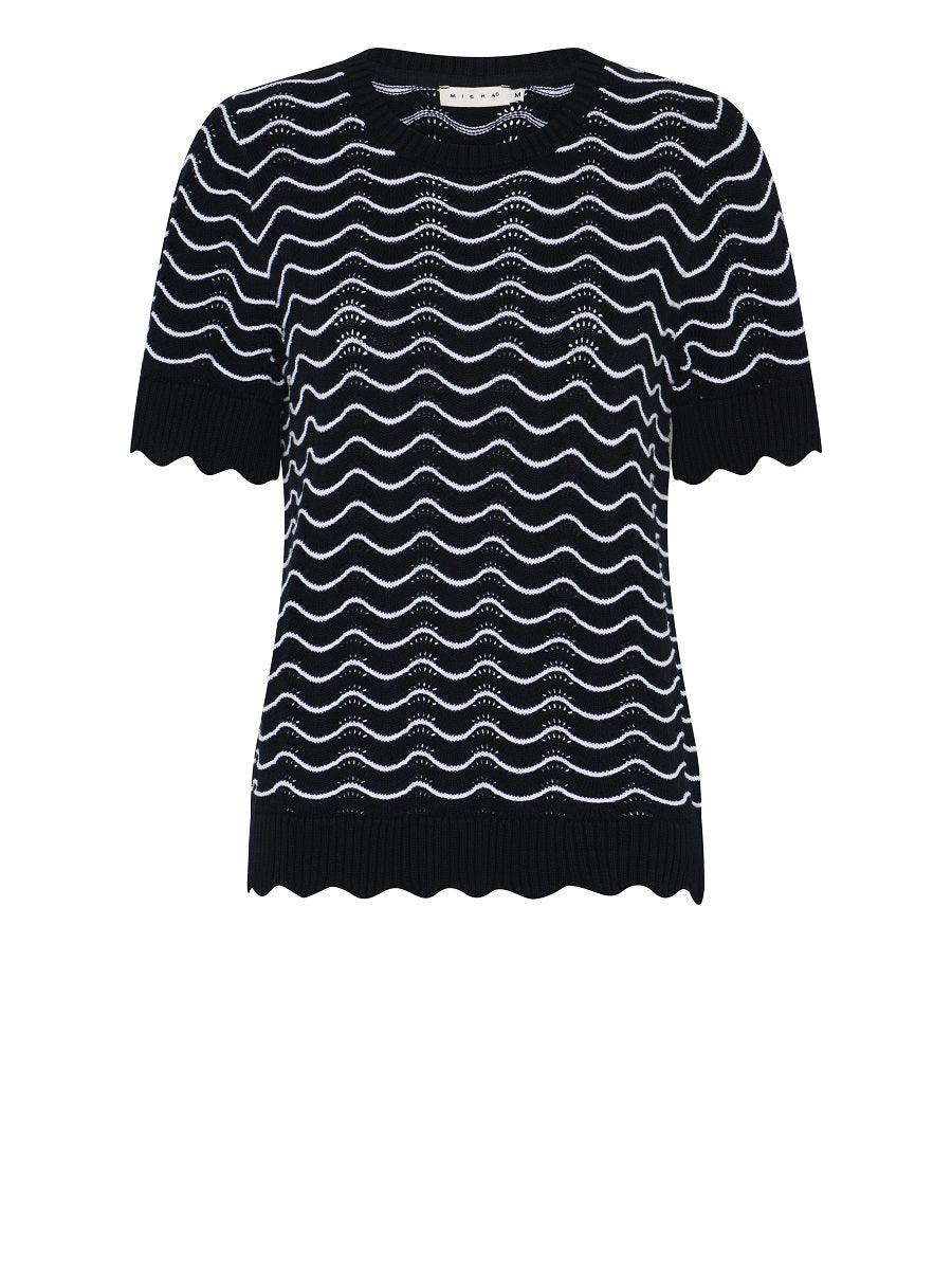 181152-874 Damenstrickpulli aus Baumwolle