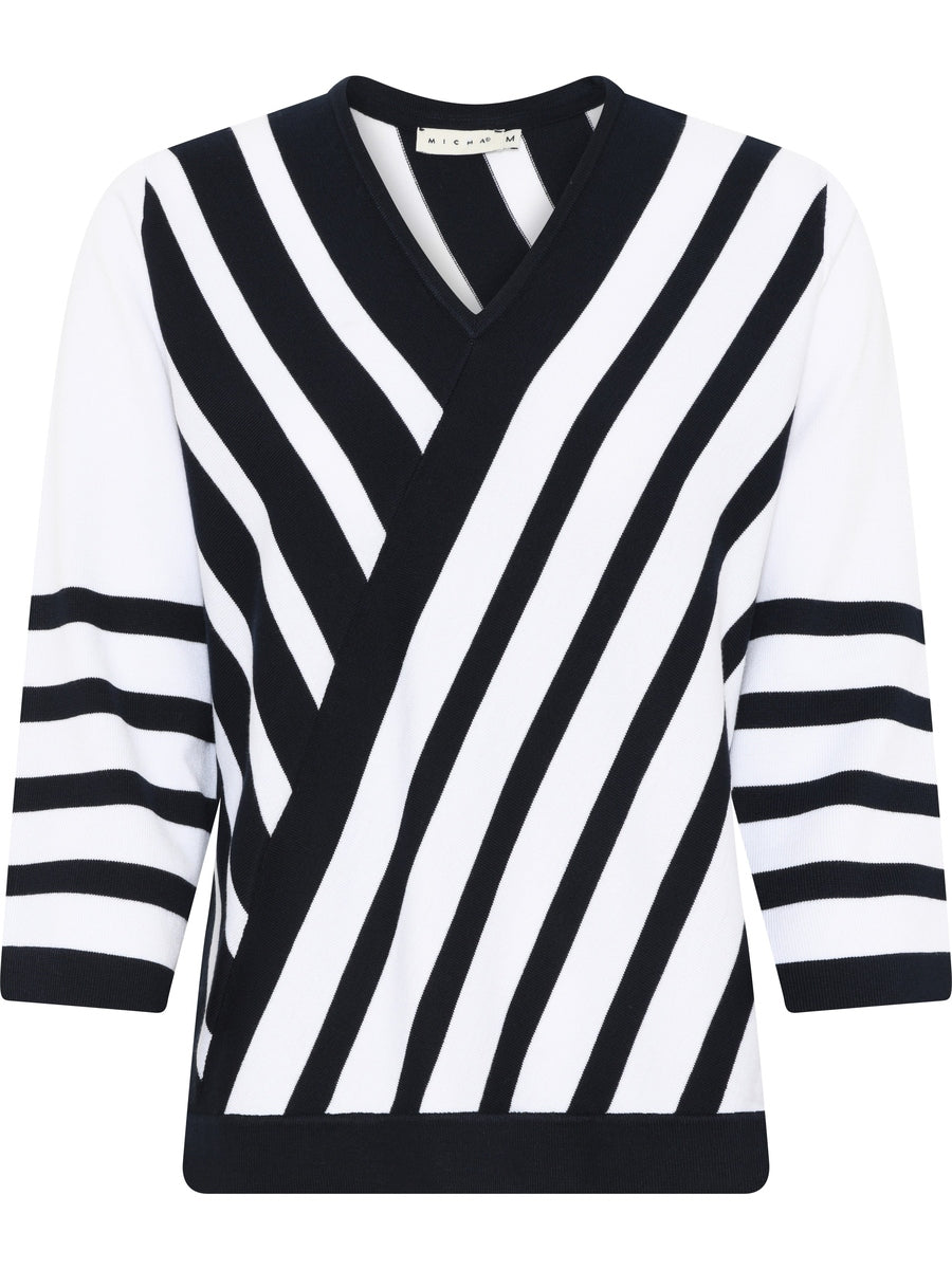 181178 Basic Stripe Knit