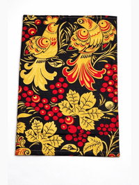 Chochloma Geschirrtücher 2er Set, 100% Baumwolle