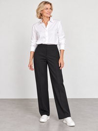 898000-543-99 june Elegante Damenhose aus Rhinestone-Jersey – Schwarz