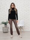 719900-722-75 - Gina Damenjeans Straight Fit in Braun