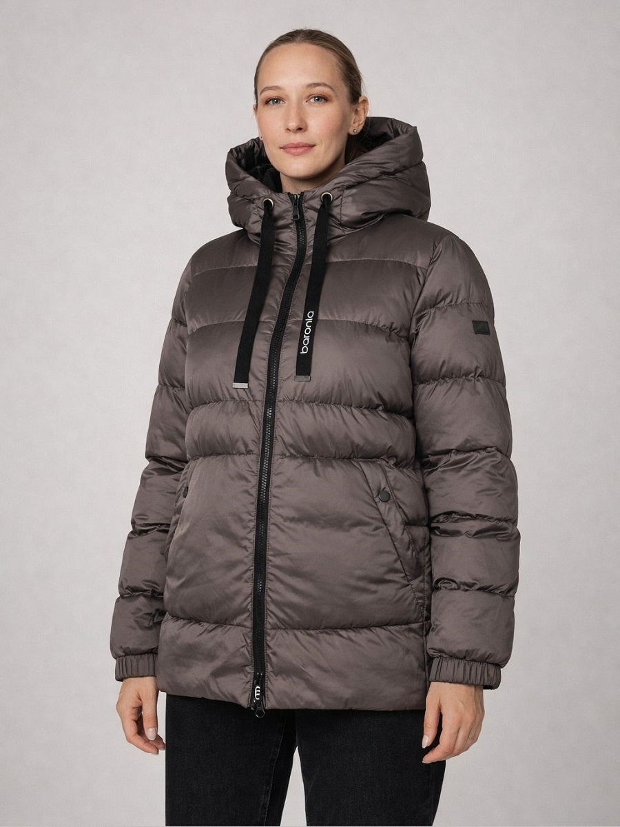 321000-206-770 Damen Steppjacke mit Kapuze