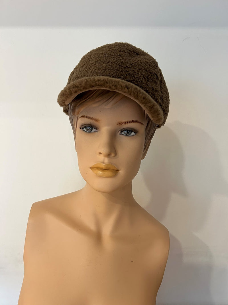 Cap Tedy -Kuscheliger Winter-Cap aus Teddyfleece