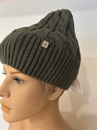25 W I 91 - Strickmütze mit Rippstruktur