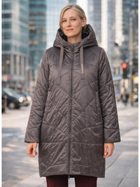 126500-206 Steppmantel mit Phantasie-Stepp