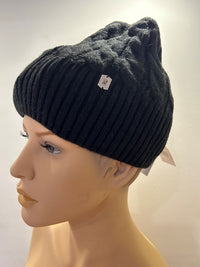 25 W I 91 - Strickmütze mit Rippstruktur