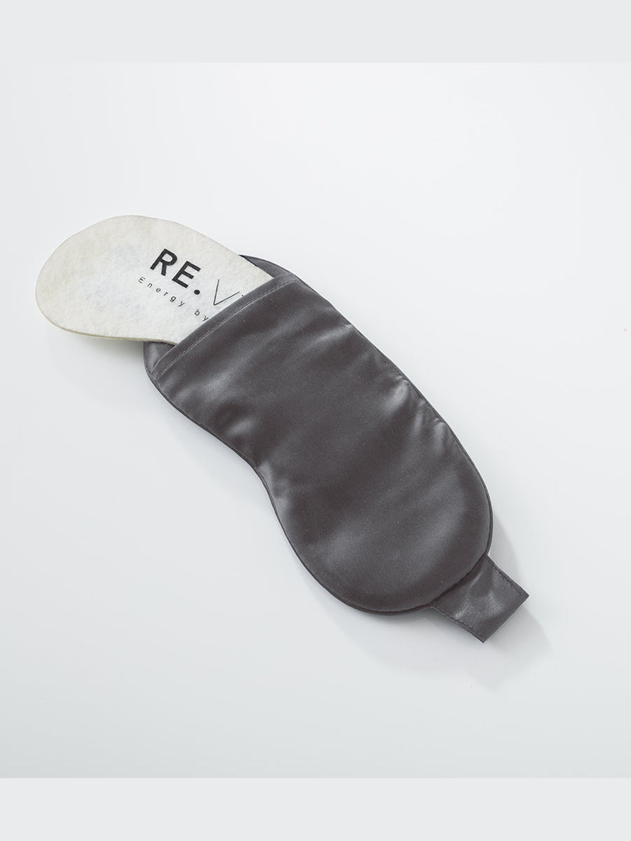 RE.LEASE Silk Sleep Mask - Grau