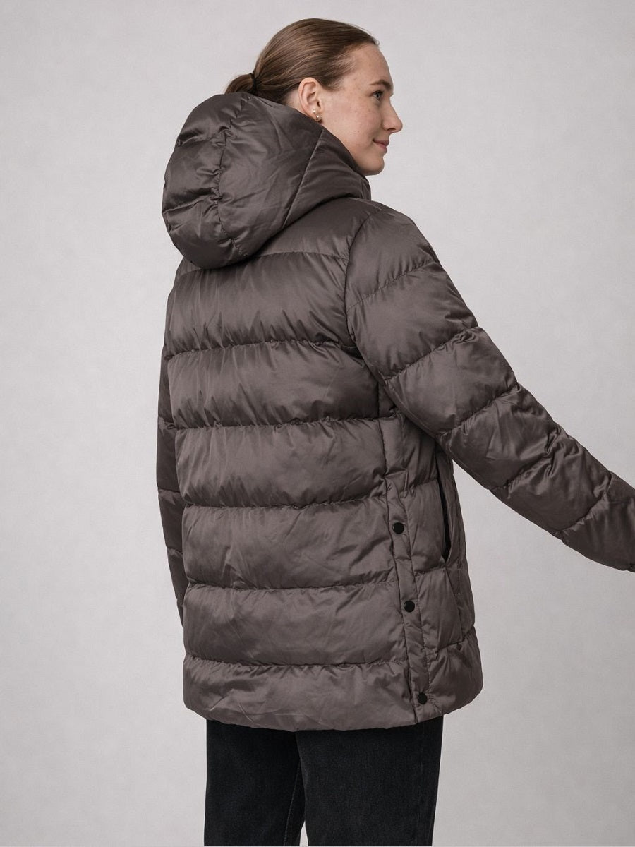 321000-206-770 Damen Steppjacke mit Kapuze