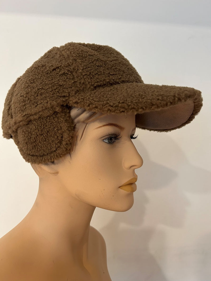 Cap Tedy -Kuscheliger Winter-Cap aus Teddyfleece
