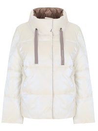 378500-98-206-130 Schicke kurze Steppjacke in Weiss