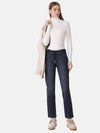 853400-130-981-Harriet - Moderne Damen Jeans aus grauem Cotton-Lyocell- Denim