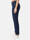 852500-144-88 Clara - Damenjeans in Straight Fit in Blau aus Power-Stretch-Denim