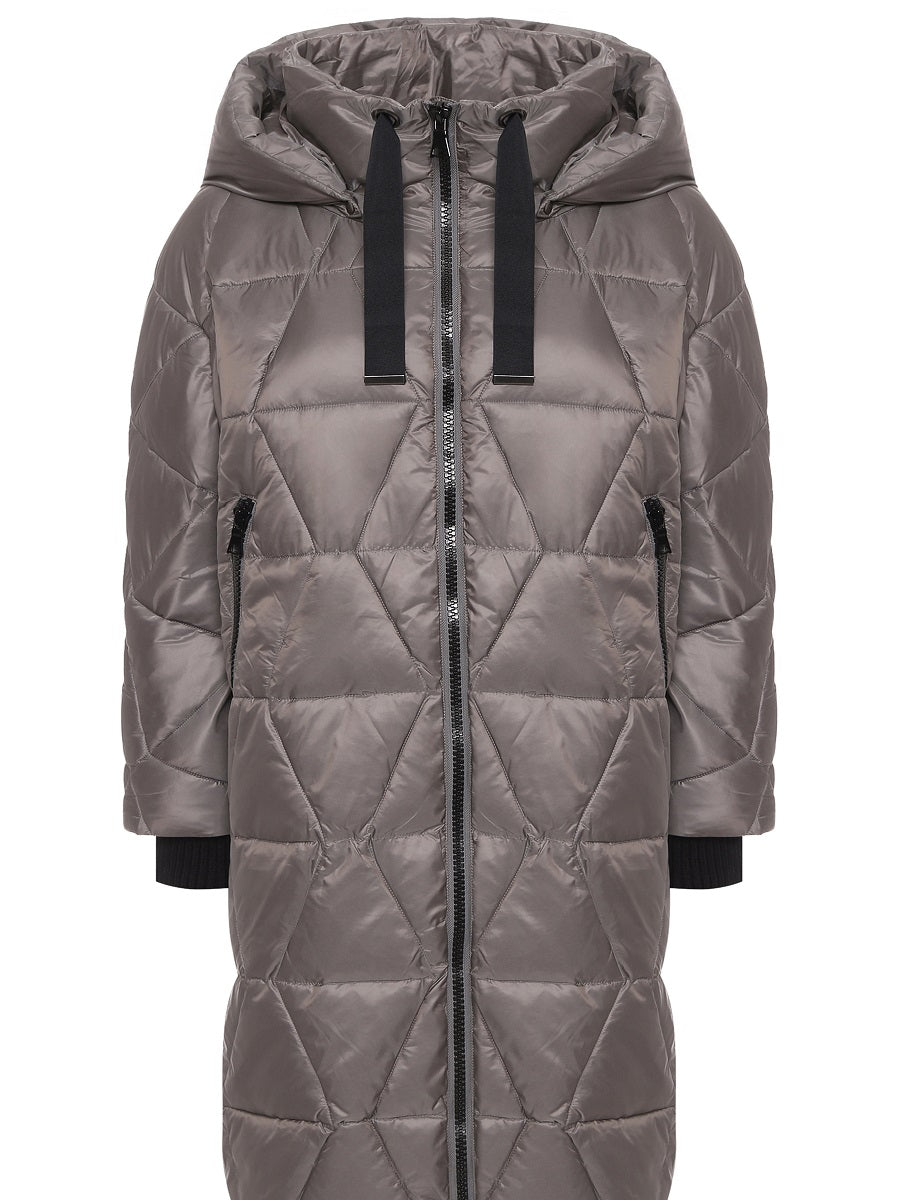 120100-206-780 Steppmantel in Eco-Daune mit Kapuze