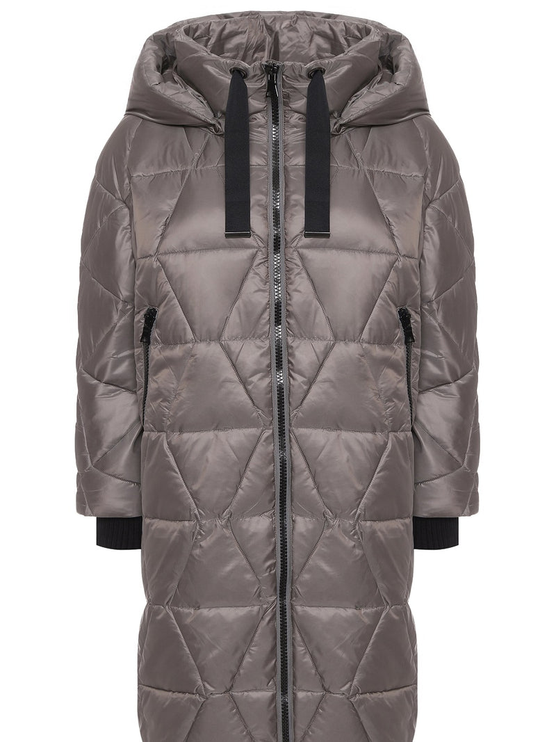 120100-206-780 Steppmantel in Eco-Daune mit Kapuze