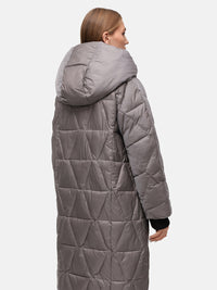 120100-206-780 Steppmantel in Eco-Daune mit Kapuze