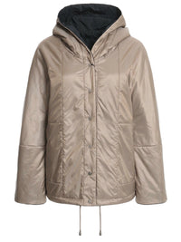 315700-238-807 - Damen Übergangsjacke mit Kapuze - navy/ light taupe