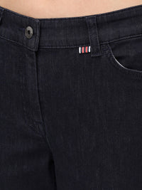 861400-779-59 - Vicky - Damenjeans Straight Fit in Dunkel Blau