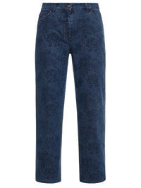 779400-720-87 - Vicky - Damenjeans mit geradem Bein Straight Fit in Dunkel Blau