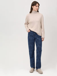 779400-720-87 - Vicky - Damenjeans mit geradem Bein Straight Fit in Dunkel Blau