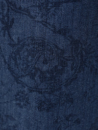 779400-720-87 - Vicky - Damenjeans mit geradem Bein Straight Fit in Dunkel Blau