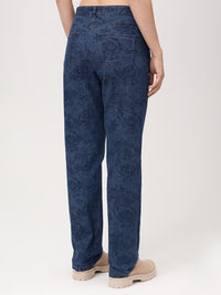 779400-720-87 - Vicky - Damenjeans mit geradem Bein Straight Fit in Dunkel Blau