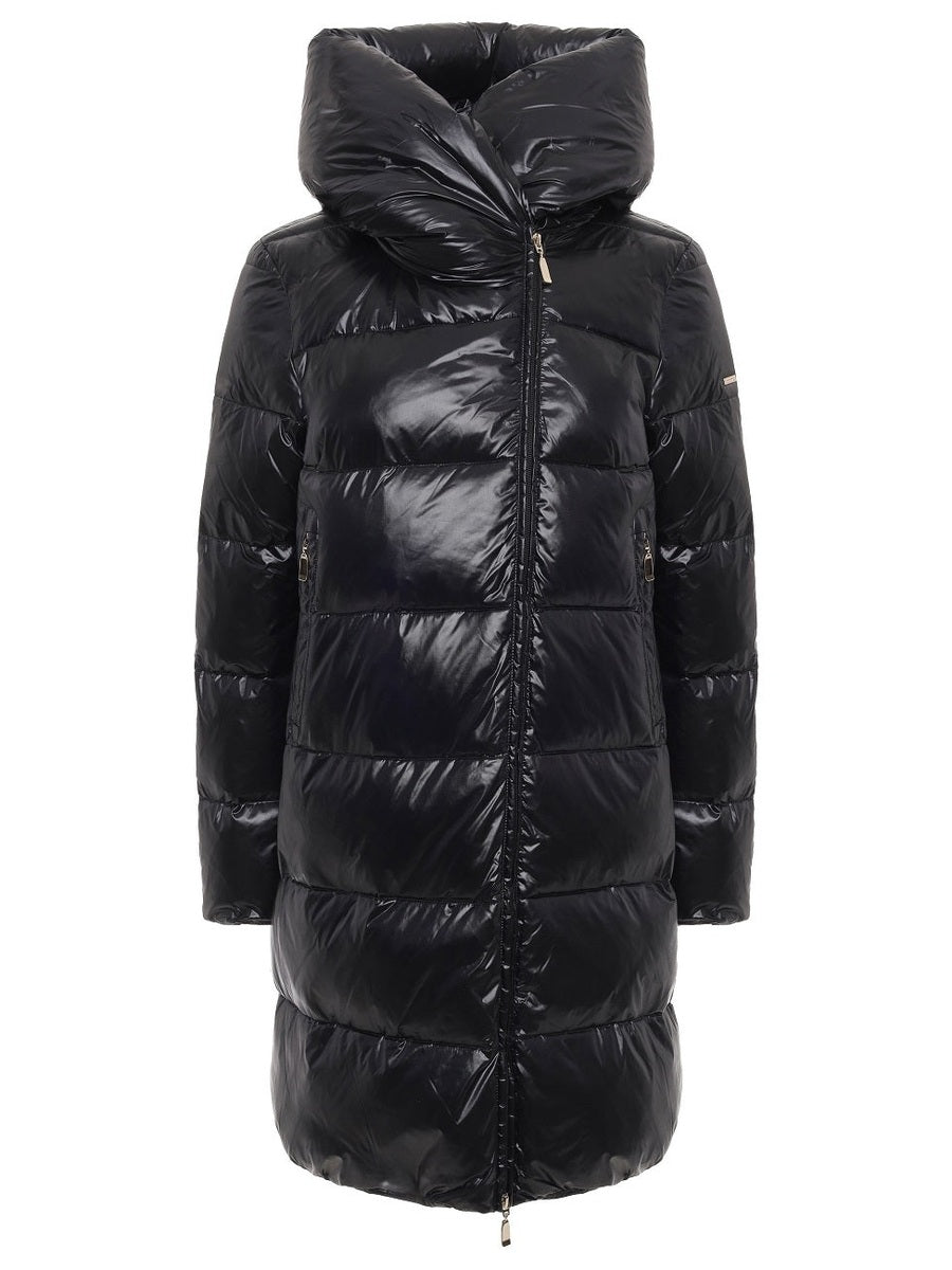 123300-150-900 Steppjacke in Schwarz