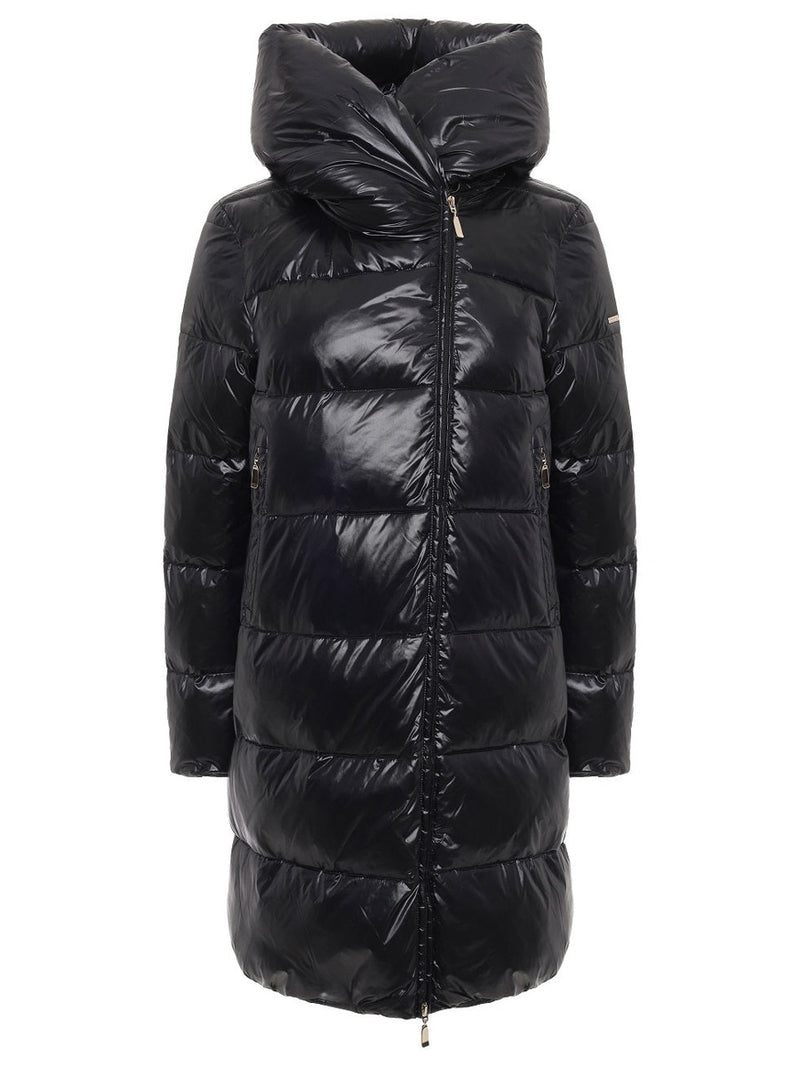 123300-150-900 Steppjacke in Schwarz