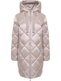 124200-206 Daunenmantel Damen lang