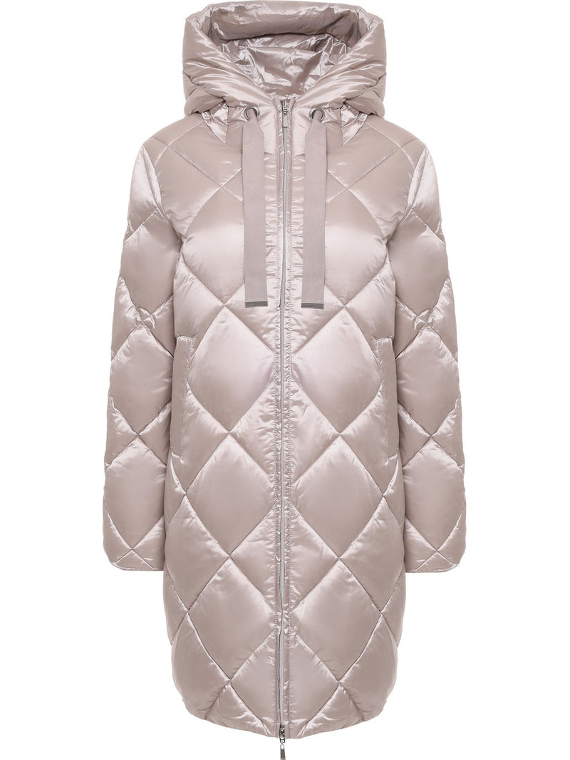 124200-206 Daunenmantel Damen lang