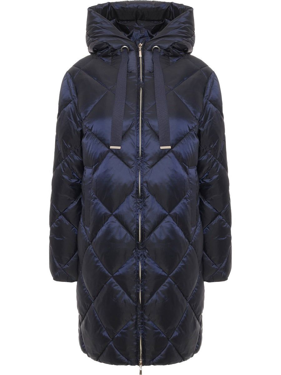 124200-206 Daunenmantel Damen lang