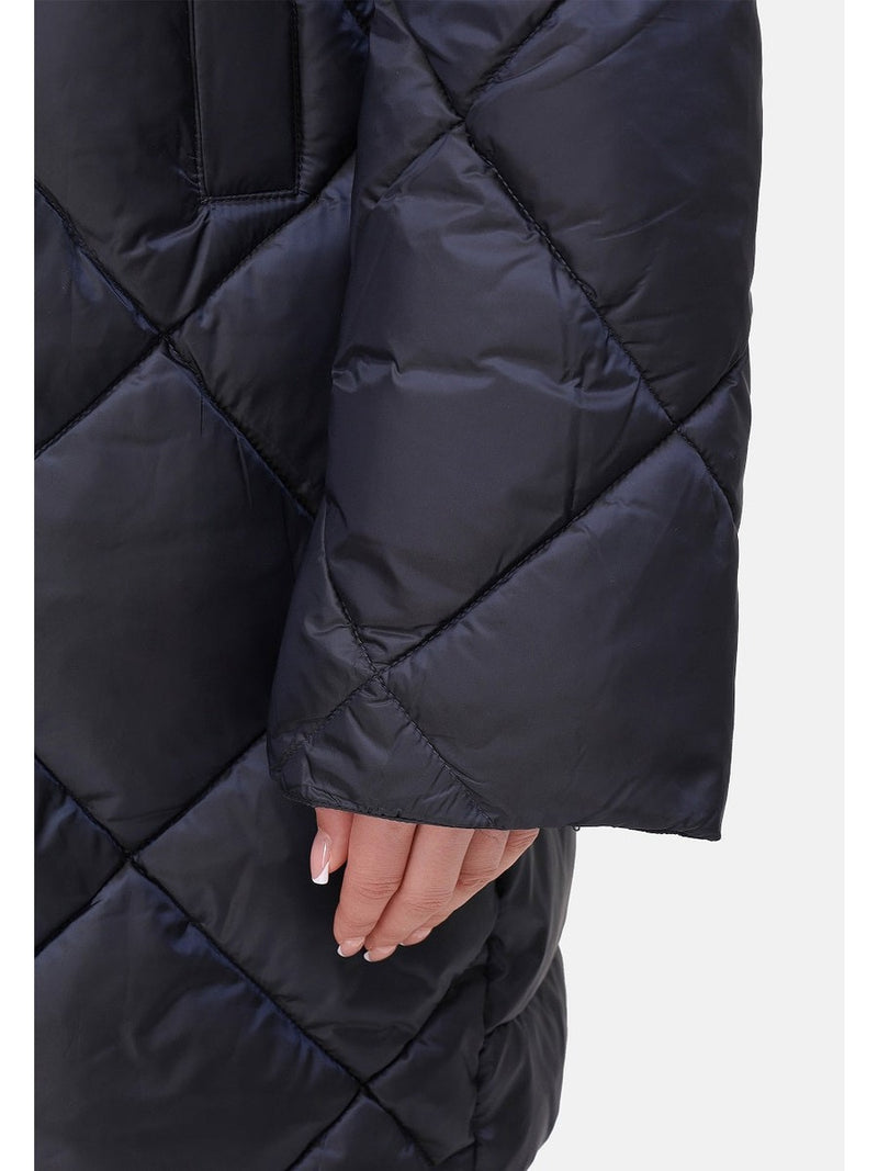 124200-206 Daunenmantel Damen lang