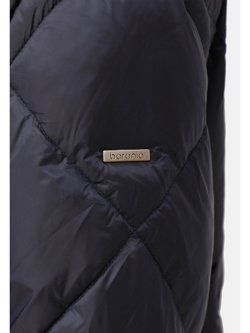 124200-206 Daunenmantel Damen lang