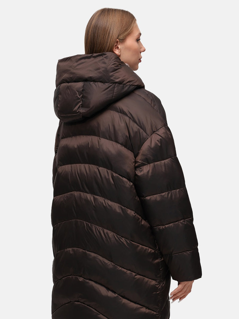 124700-206 Damen Daunen Steppmantel