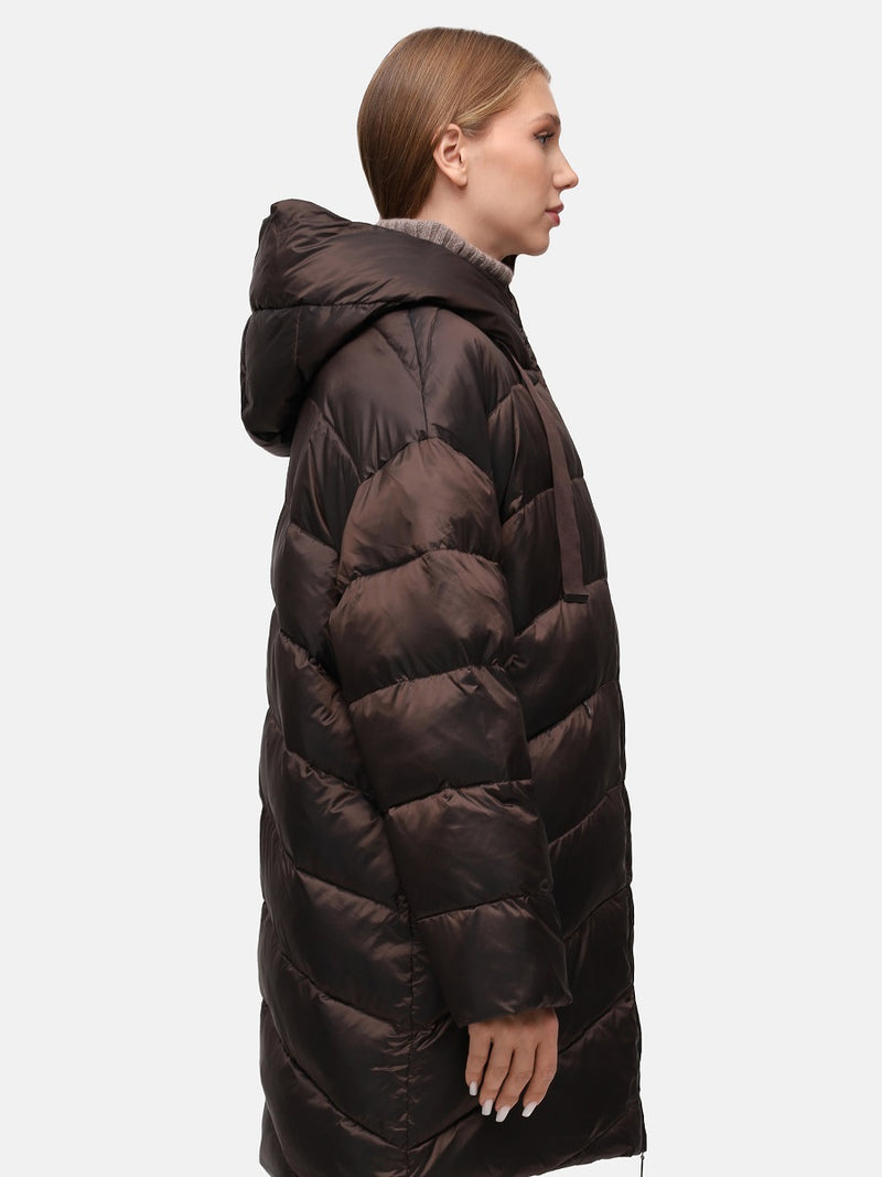 124700-206 Damen Daunen Steppmantel