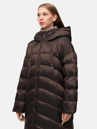 124700-206 Damen Daunen Steppmantel