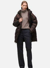 124700-206 Damen Daunen Steppmantel