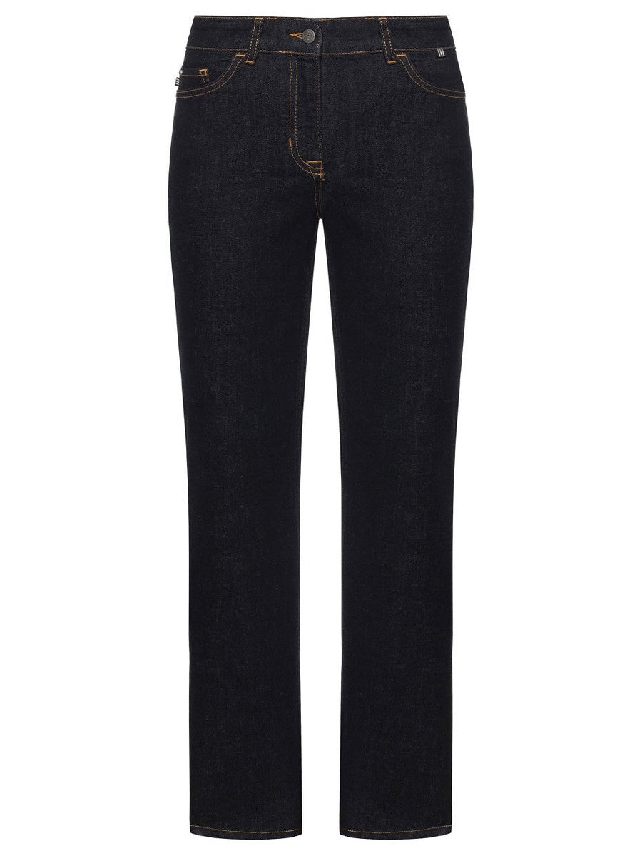 868100-148-89 Vivian -  Flared Damen Jeans in blau