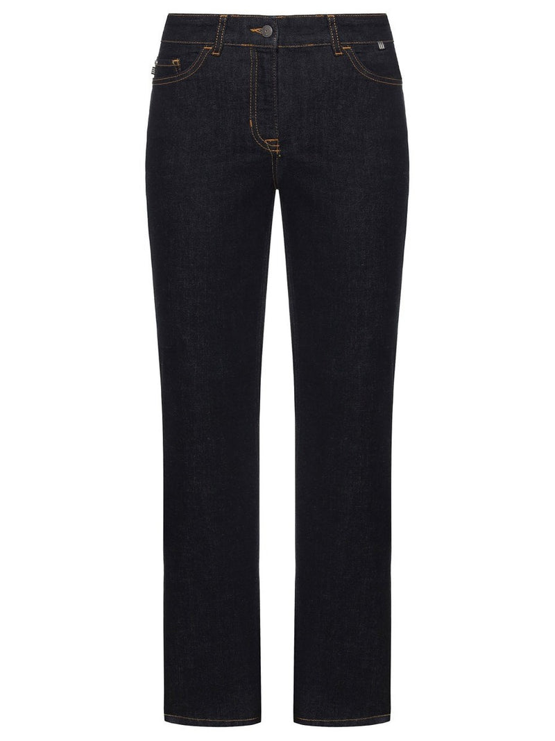 868100-148-89 Vivian -  Flared Damen Jeans in blau